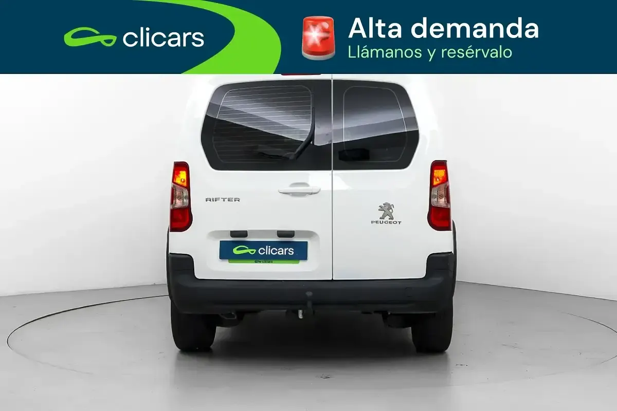 Usado Peugeot Rifter Business-Line 100 CV (73 kW) 2022 Blanco Monovolumen