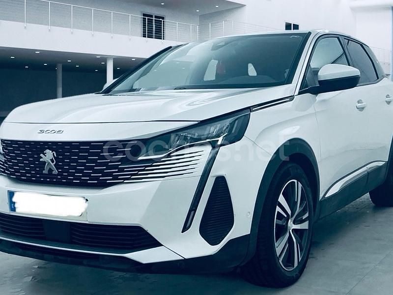 Blanco Usado 2021 Peugeot 3008 Allure SUV | 18.999 € (Precio justo) - Imagen 1/4