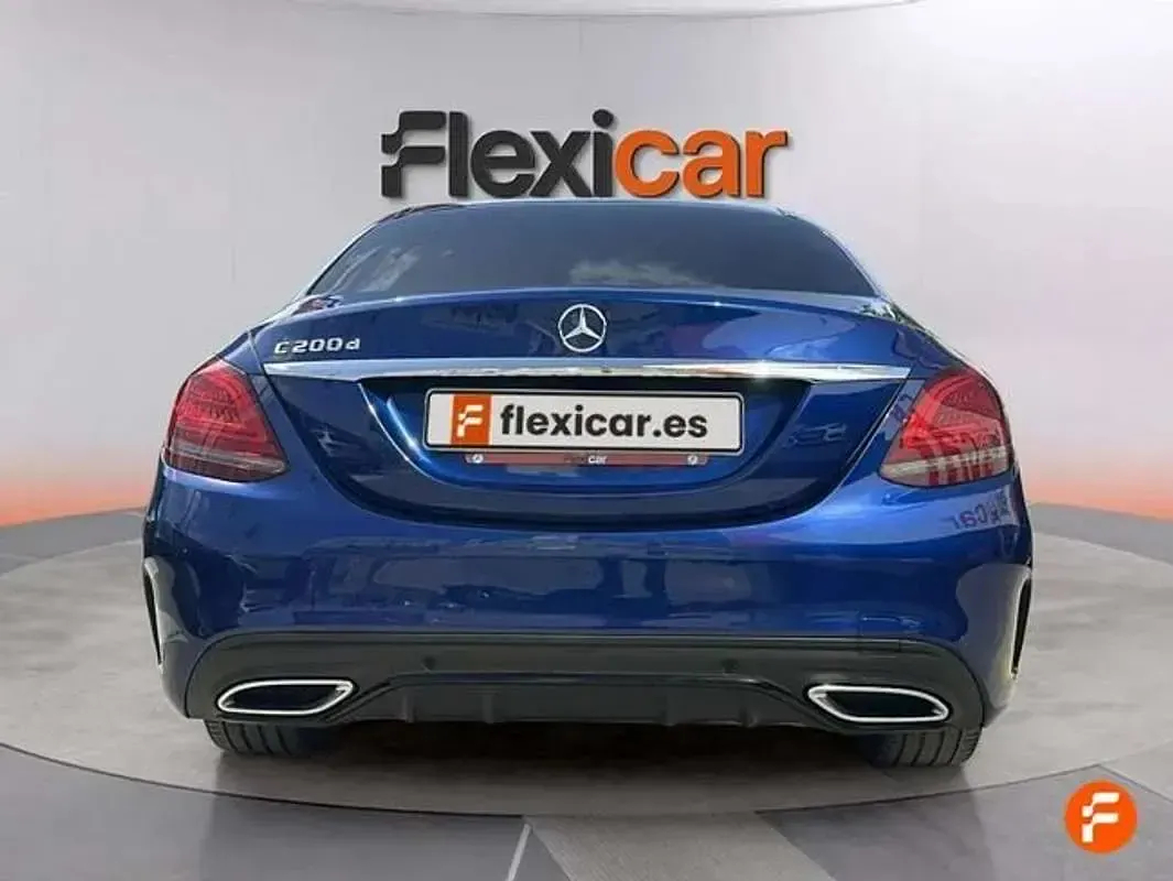 Usado Mercedes C200 160 CV (117 kW) 2020 Azul Berlina