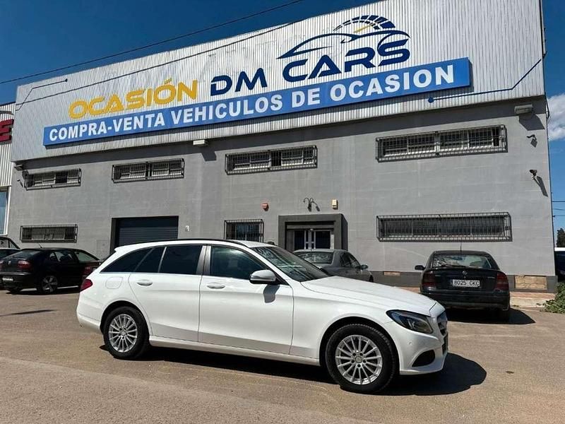 Blanco Usado 2015 Mercedes C200 Familiar | 13.990 € (Precio justo) - Imagen 1/4