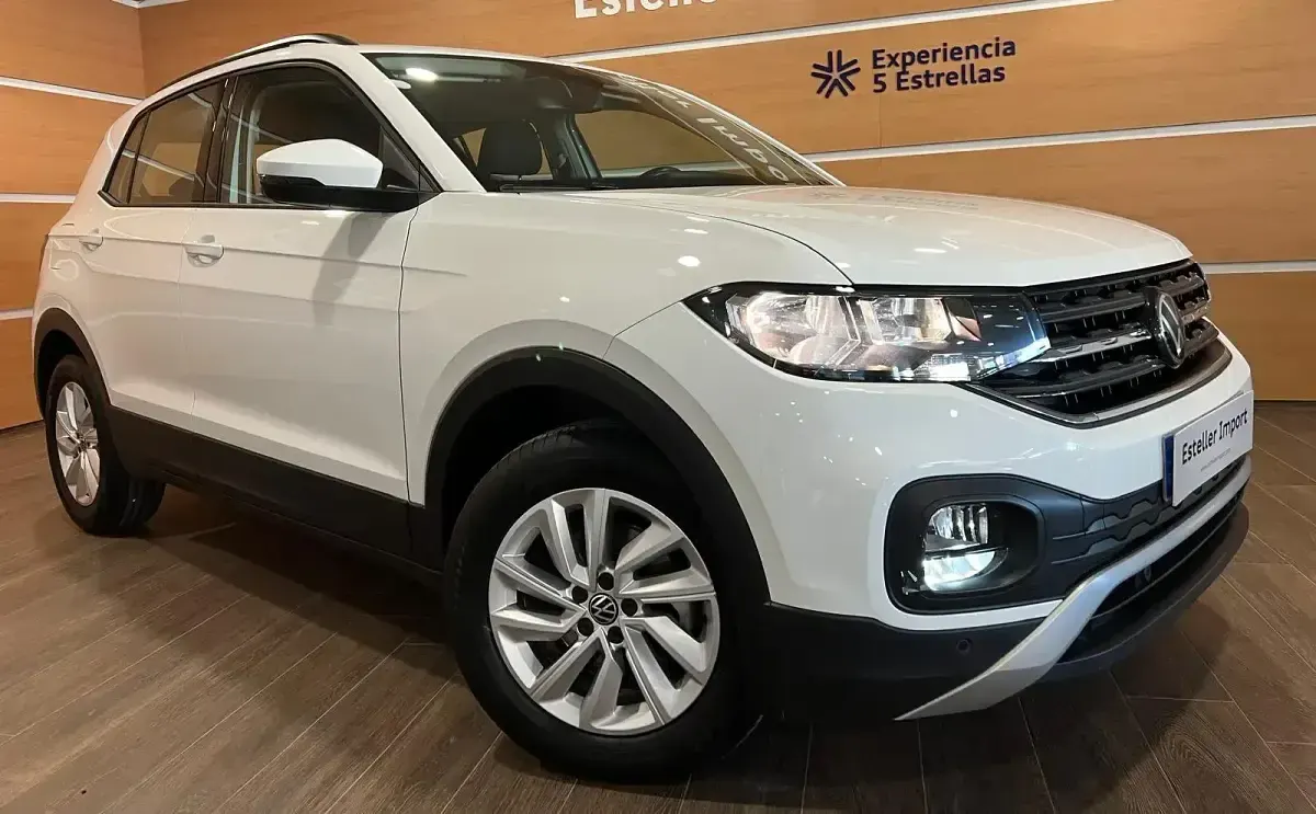 Usado VW T-Cross Advance 95 CV (69 kW) 2023 Blanco SUV