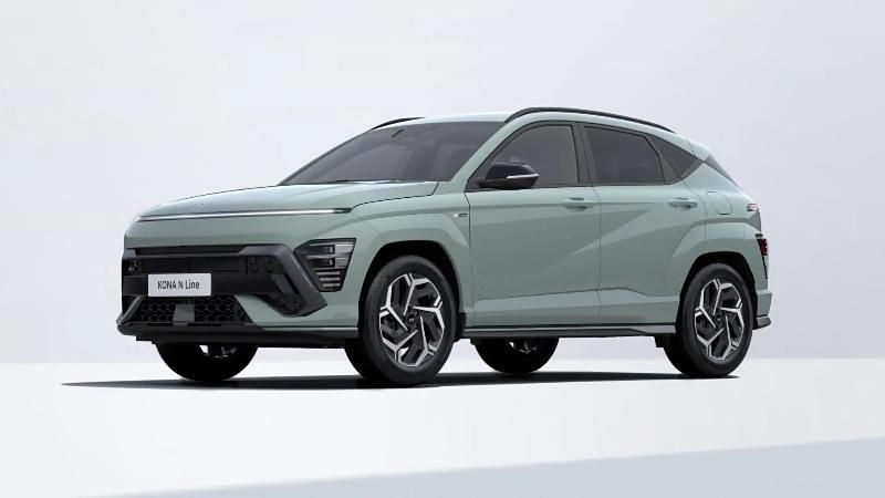 Nuevo Hyundai Kona N Line 129 CV (94 kW) 2025 Verde SUV