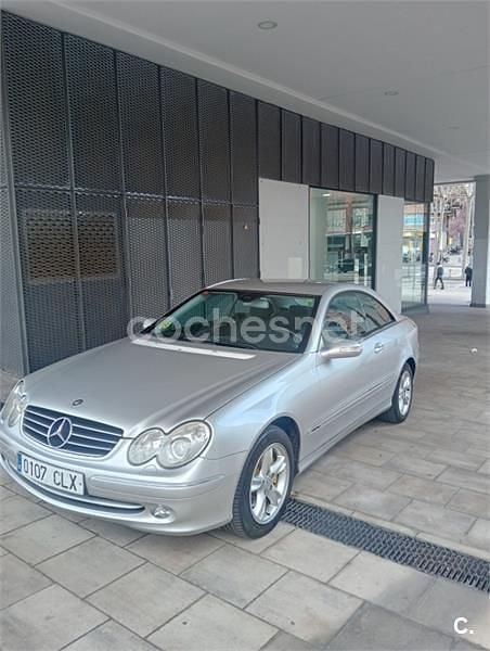 Usado Mercedes CLK320 Elegance 218 CV (160 kW) 2003 Gris / plata Coupe