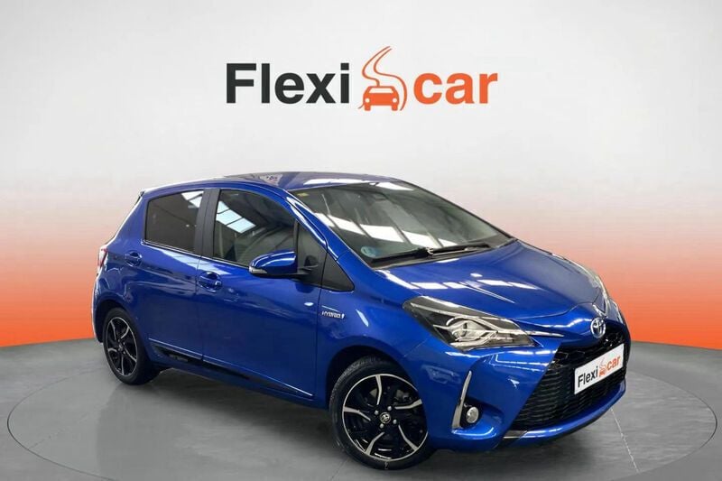 Azul Usado 2018 Toyota Yaris Hybrid Berlina | 13.790 € (Precio justo) - Imagen 1/4