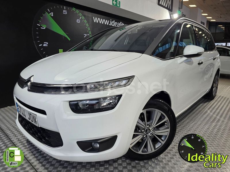 Blanco Usado 2015 Citroën Grand C4 Picasso Intensive Monovolumen | 9990 € (Precio justo) - Imagen 1/4