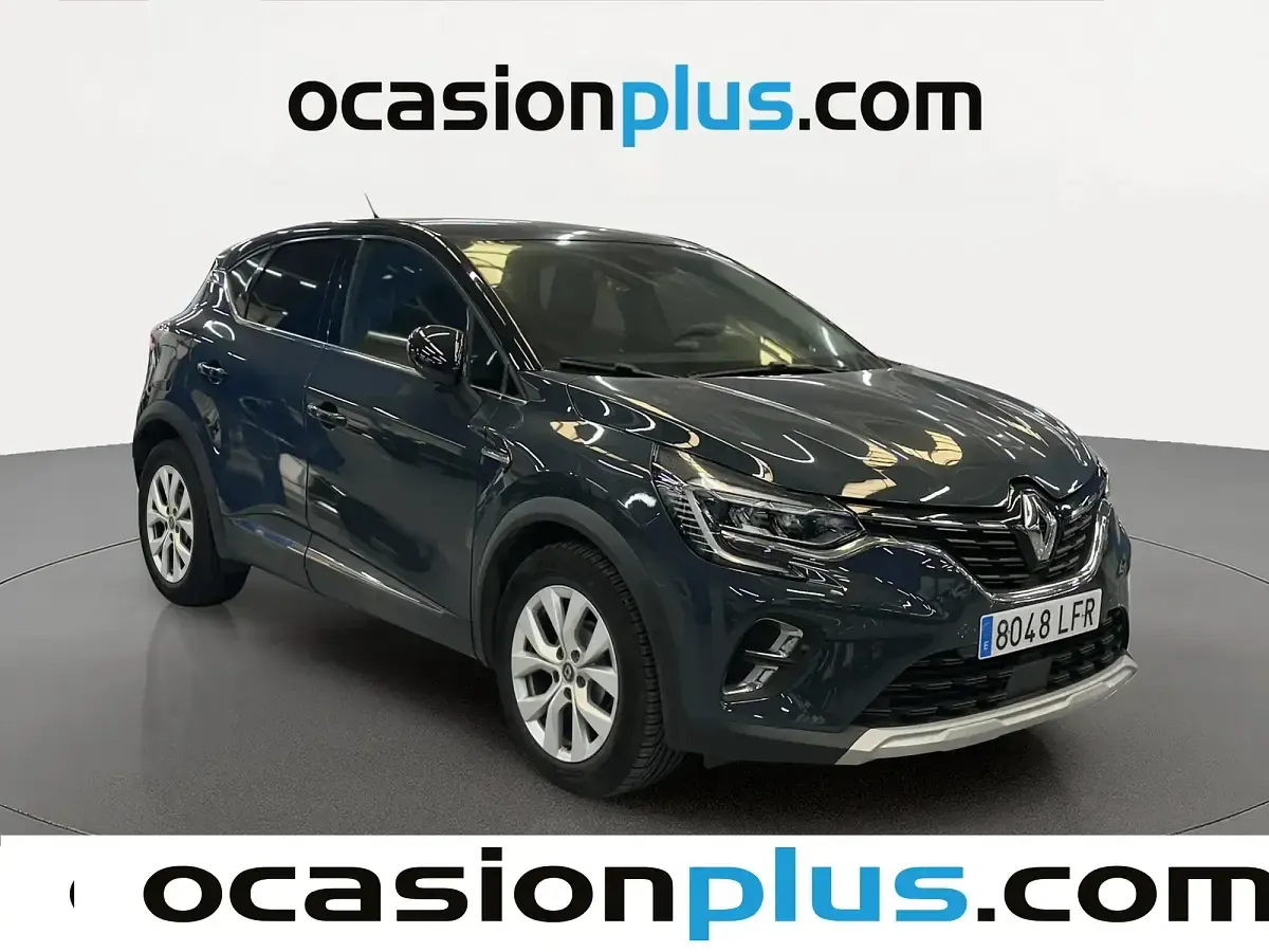 Usado Renault Captur Zen 115 CV (84 kW) 2020 Azul SUV