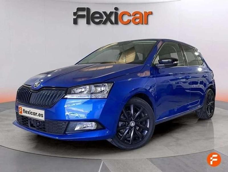 Occasion Skoda Fabia 95 ch (69 kW) 2021 Bleue Citadine