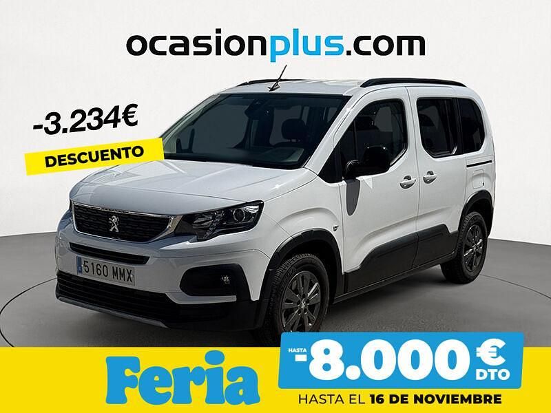 Blanco Usado 2024 Peugeot Rifter Allure Monovolumen | 21.500 € (Precio justo) - Imagen 1/4