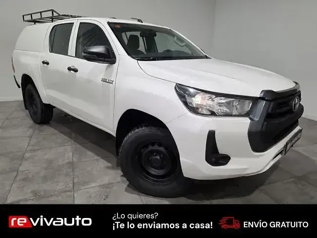 Usado Toyota HiLux 150 CV (110 kW) 2021 Blanco Pickup/Camioneta