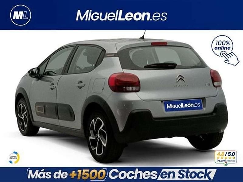 Usado Citroën C3 PureTech 82 CV (60 kW) 2024 Gris Utilitario