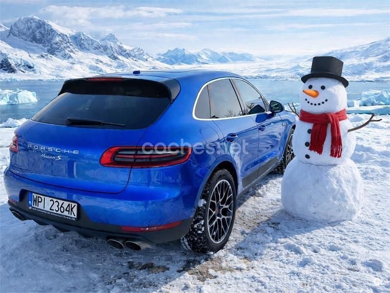 Usado Porsche Macan S 354 CV (260 kW) 2018 Azul SUV