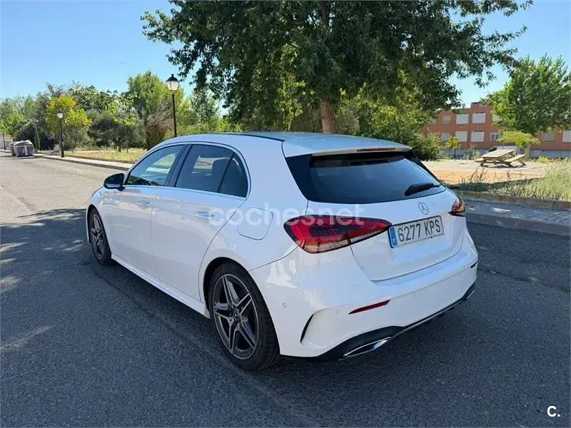 Usado Mercedes A180 109 CV (80 kW) 2018 Blanco Berlina