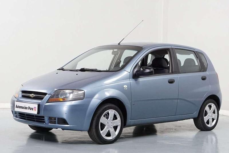 Usado Chevrolet Kalos SE 72 CV (52 kW) 2007 Azul Utilitario