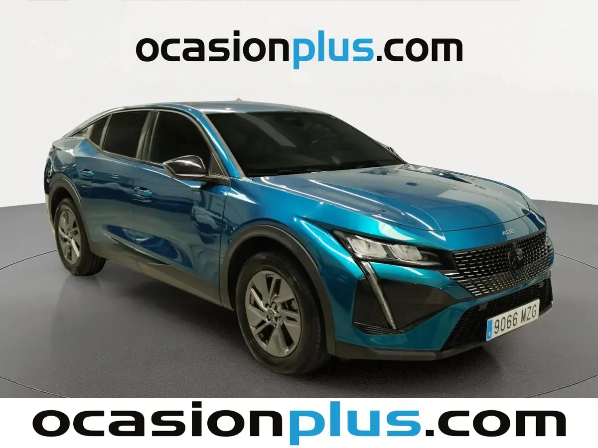 Usado Peugeot 408 Allure 136 CV (100 kW) 2025 Azul SUV
