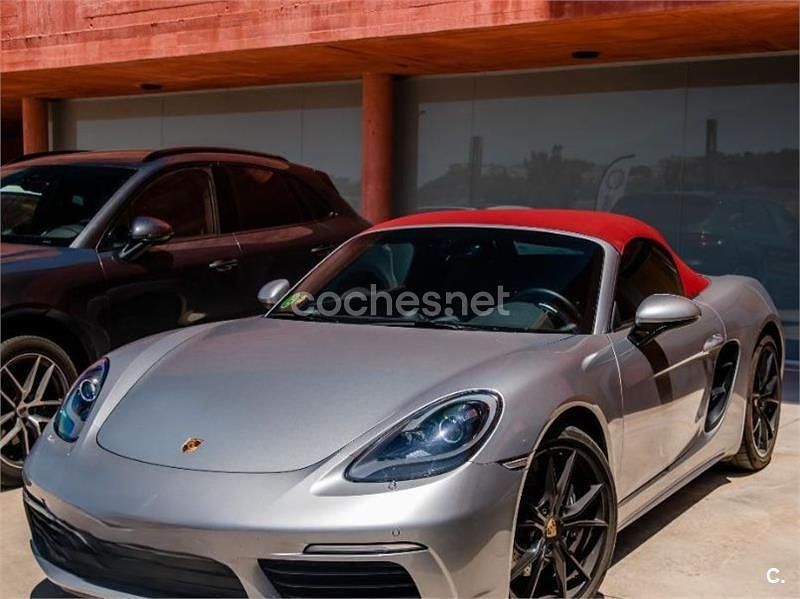 Gris / plata Usado 2022 Porsche 718 Boxster Descapotable | 69.900 € (Super precio) - Imagen 1/4