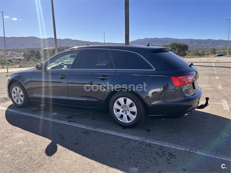 Usado Audi A6 204 CV (150 kW) 2013 Negro Familiar