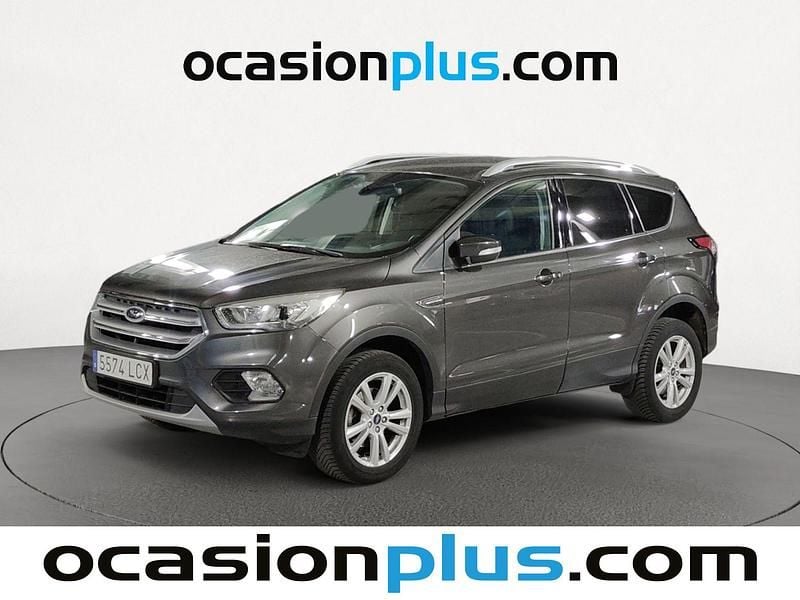 Gris Usado 2019 Ford Kuga Trend+ SUV | 16.355 € (Precio justo) - Imagen 1/4