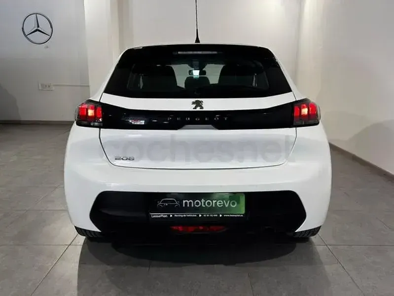 Usado Peugeot 208 Active 100 CV (73 kW) 2022 Blanco Utilitario