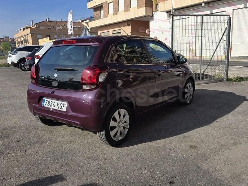 Usado Peugeot 108 Allure 69 CV (50 kW) 2017 Violeta / lila Utilitario