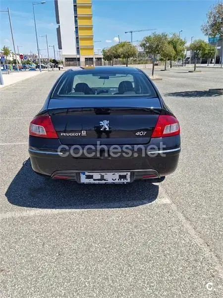 Usado Peugeot 407 Business-Line 110 CV (80 kW) 2010 Negro Berlina