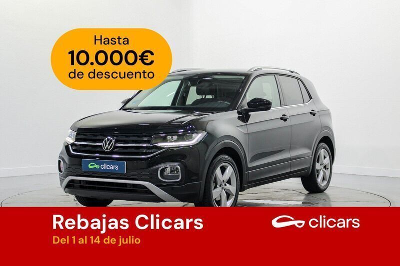 Negro Usado 2022 VW T-Cross Sport SUV | 19.990 € (Precio justo) - Imagen 1/4