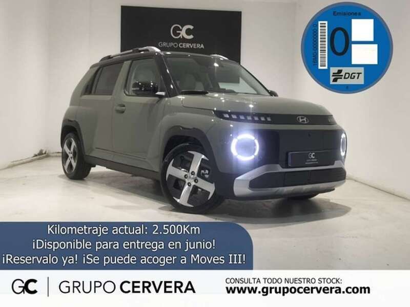 Verde Usado 2025 Hyundai Inster Utilitario | 26.990 € (Precio justo) - Imagen 1/4