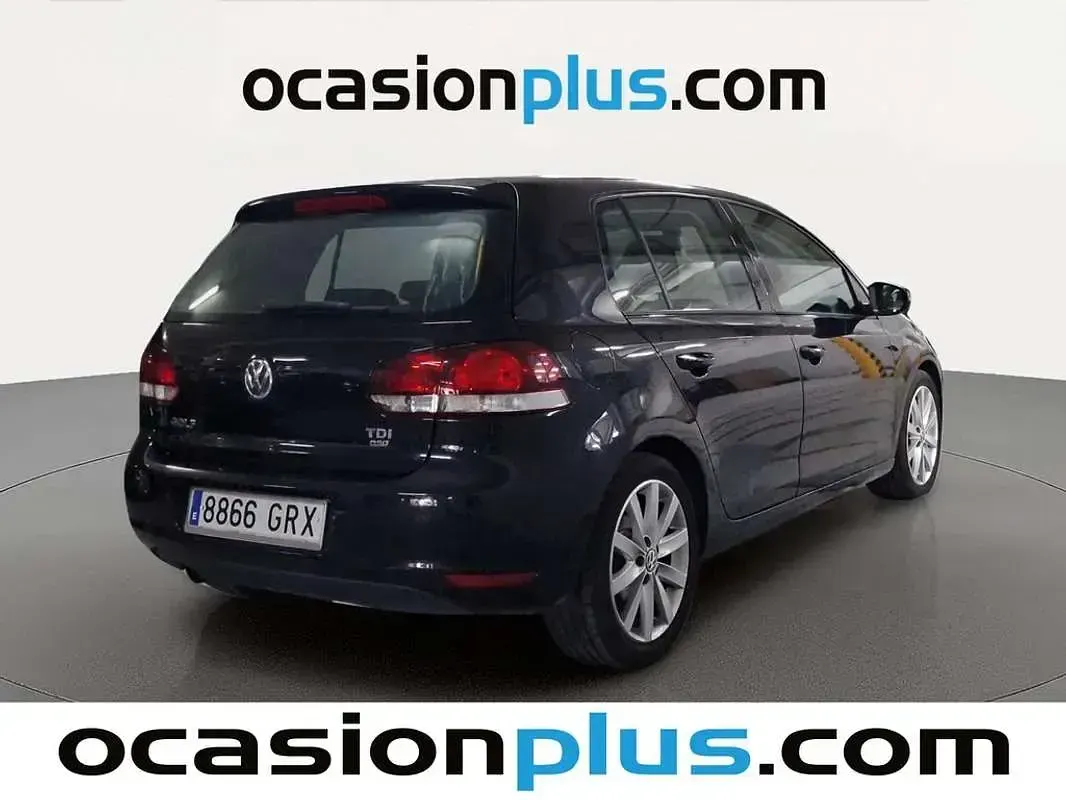 Usado VW Golf VI Sport 105 CV (77 kW) 2009 Negro Utilitario