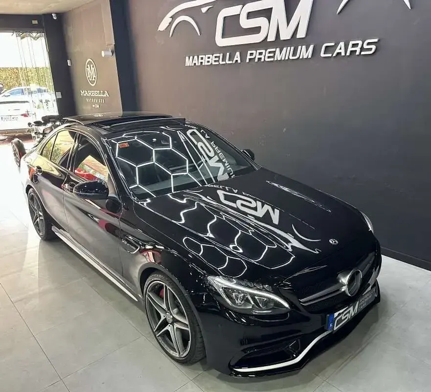 Usado Mercedes C63 AMG AMG 510 CV (375 kW) 2018 Negro Berlina