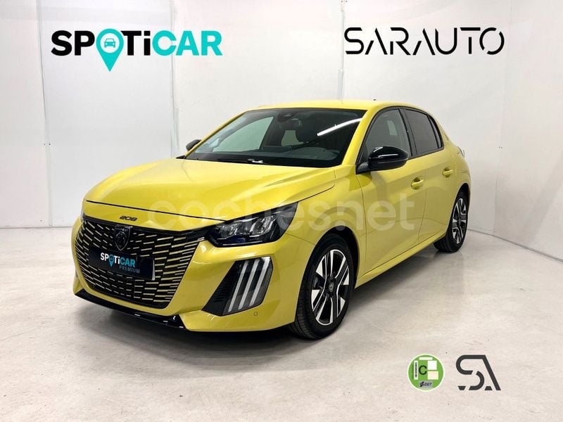 Amarillo Usado 2024 Peugeot 208 Allure Utilitario | 17.900 € (Un poco caro) - Imagen 1/4