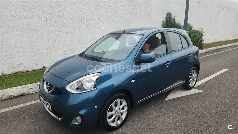 Usado Nissan Micra Tekna 98 CV (72 kW) 2013 Verde Utilitario
