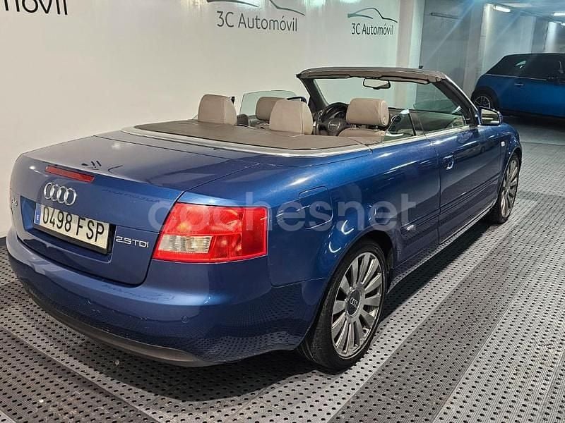 Usado Audi A4 Cabriolet S-Line 163 CV (119 kW) 2003 Azul Descapotable