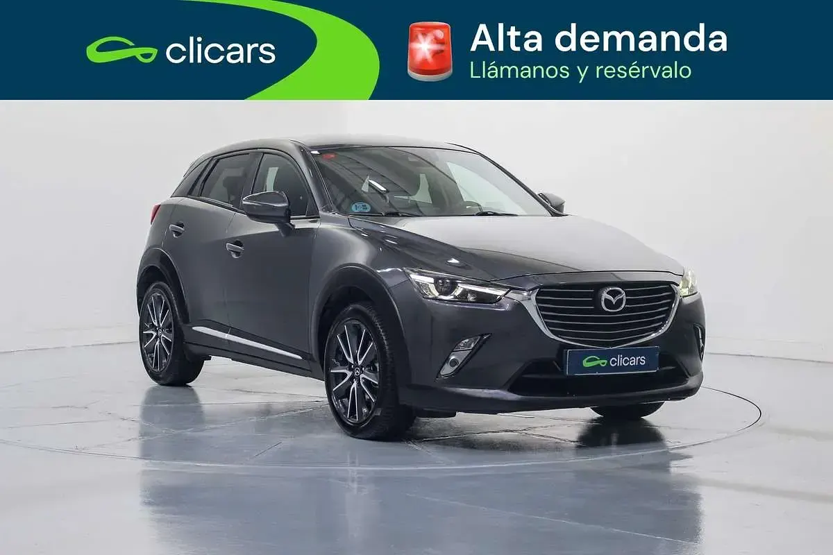 Usado Mazda CX-3 Luxury 105 CV (77 kW) 2017 Plateado SUV
