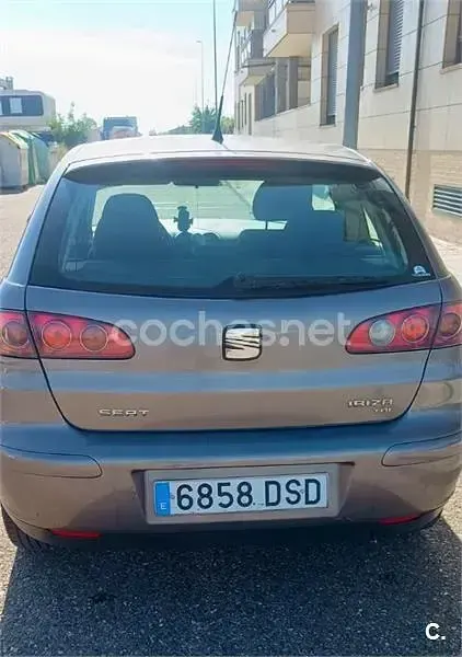 Usado Seat Ibiza 100 CV (73 kW) 2005 Gris / plata Utilitario