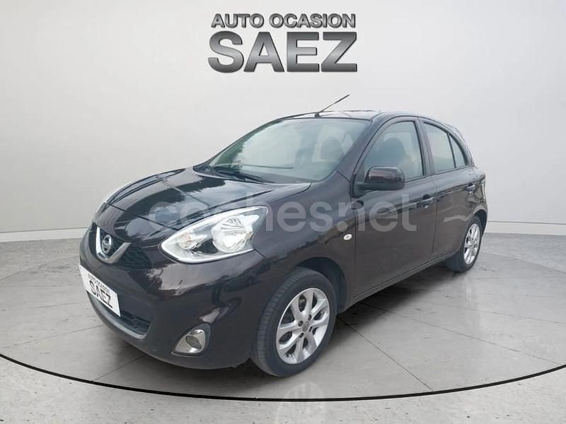 Violeta / lila Usado 2015 Nissan Micra Acenta Utilitario | 7900 € (Precio justo) - Imagen 1/4