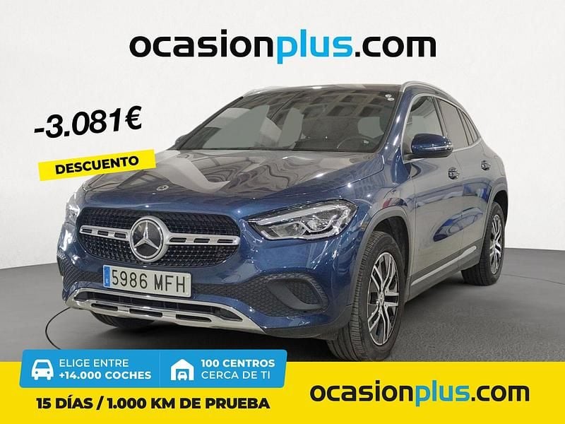 Azul Usado 2023 Mercedes GLA200 SUV | 33.900 € (Precio justo) - Imagen 1/4