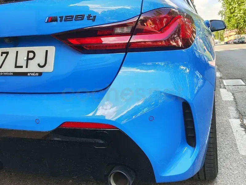 Usado BMW 128 Performance 265 CV (194 kW) 2021 Azul Utilitario
