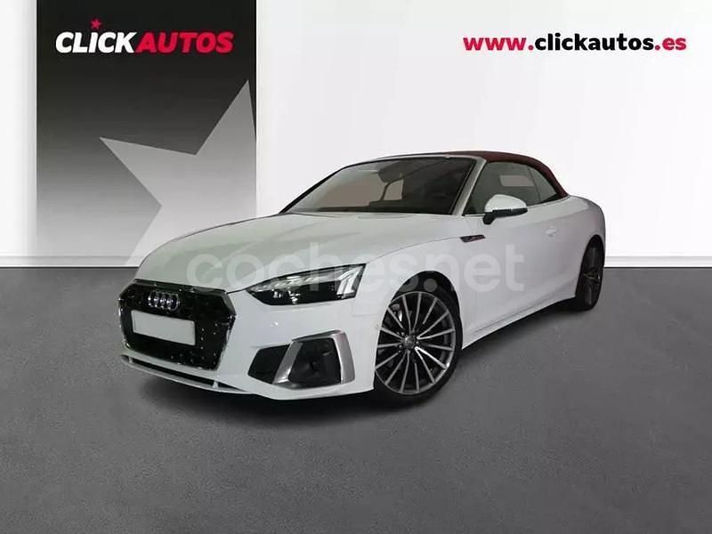 Blanco Usado 2020 Audi A5 Cabriolet Descapotable | 34.500 € (Precio justo) - Imagen 1/4