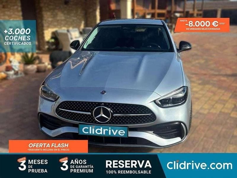 Gris Usado 2022 Mercedes C220 Berlina | 36.590 € (Precio justo) - Imagen 1/3