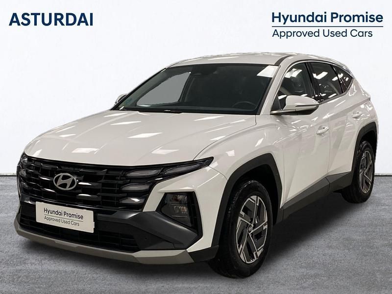 Atlas white Usado 2024 Hyundai Tucson SUV | 31.900 € - Imagen 1/4
