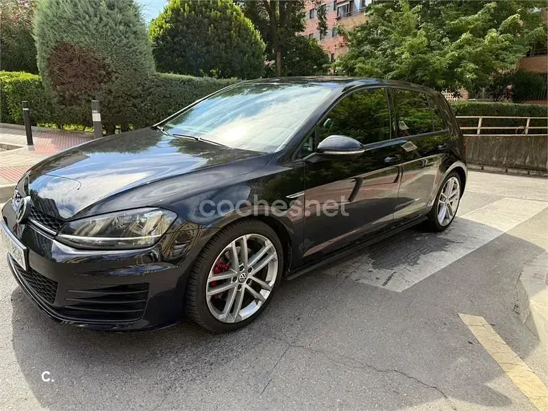 Usado VW Golf VII GTD 184 CV (135 kW) 2016 Negro Berlina