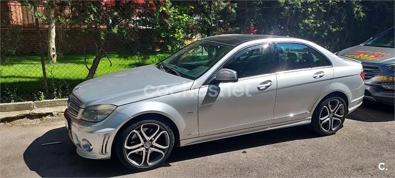 Gris / plata Usado 2008 Mercedes C320 Avantgarde Berlina | 12.500 € (Caro) - Imagen 1/4