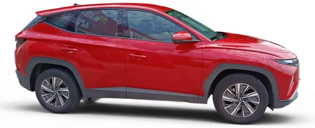 Usado Hyundai Tucson 116 CV (85 kW) 2022 Rojo SUV