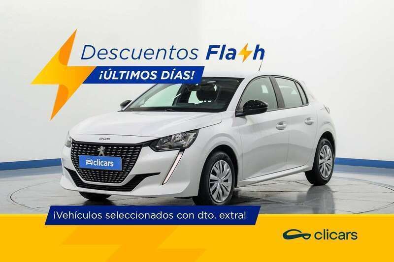 Blanco Usado 2022 Peugeot 208 Active Utilitario | 9590 € (Super precio) - Imagen 1/4
