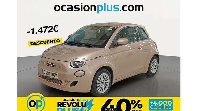 Usado Fiat 500e 86 kW (118 CV) 2023 Burdeos Utilitario