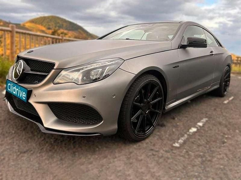 Usado Mercedes E350 258 CV (189 kW) 2015 Gris Coupe