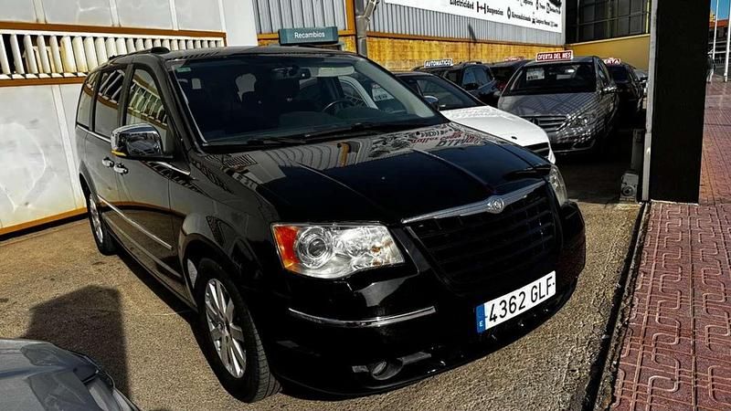 Negro Usado 2009 Chrysler Voyager Limited Monovolumen | 10.500 € - Imagen 1/4