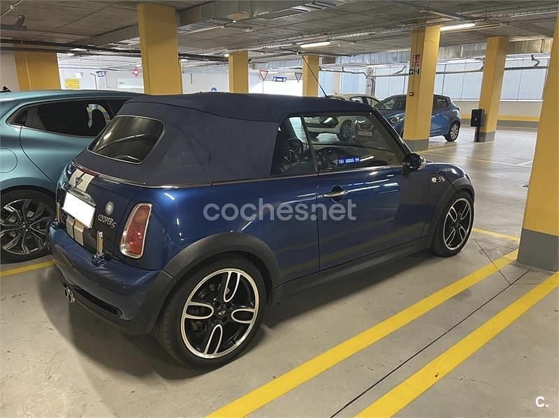 Usado Mini Cooper S Cabriolet 170 CV (125 kW) 2008 Azul Descapotable