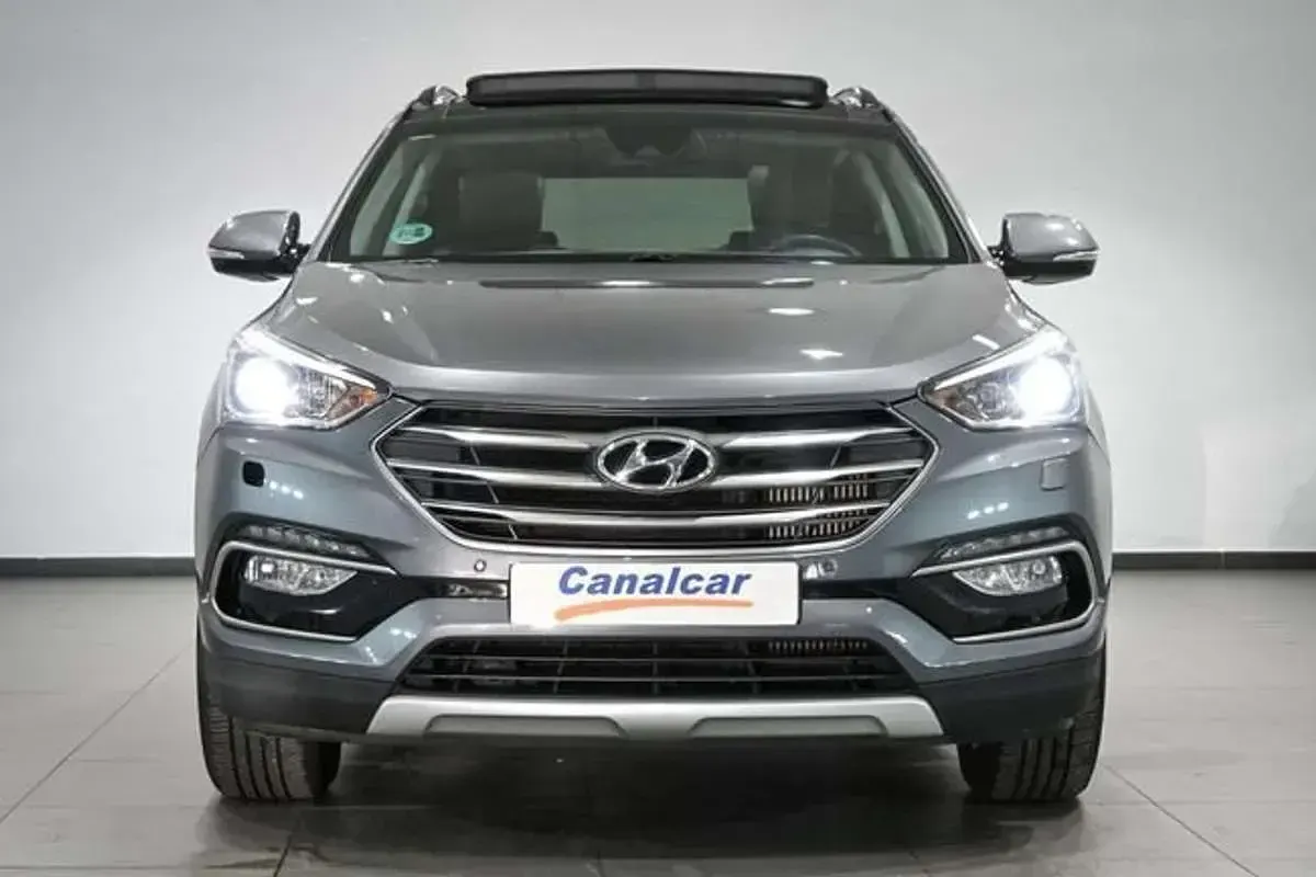 Usado Hyundai Santa Fe 199 CV (146 kW) 2016 Gris SUV