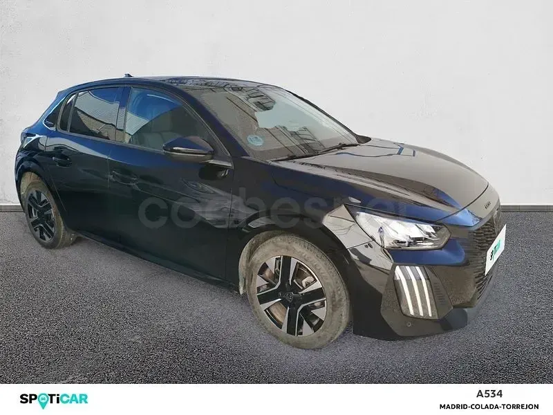 Usado Peugeot 208 Allure 100 CV (73 kW) 2025 Negro Utilitario