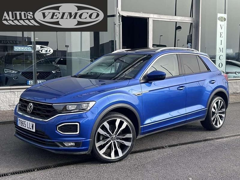 Usado VW T-Roc Sport 150 CV (110 kW) 2020 Azul SUV